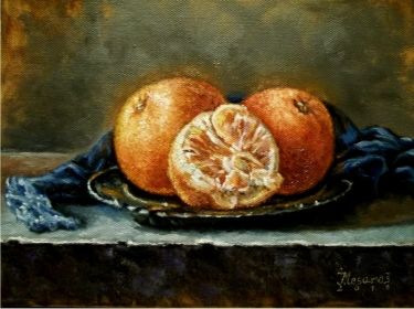 Three orange by Mesaroš Joži