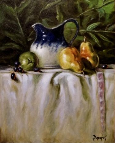 Pitcher and pears