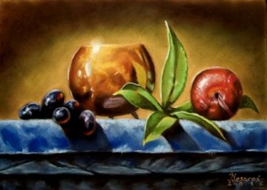Bowl and fruits by Mesaroš Joži