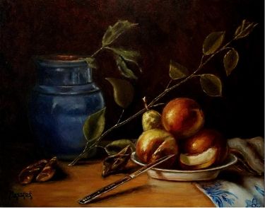 Confit Pot with Peaches by Mesaroš Joži