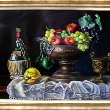 WINE AND FRUIT BASKET