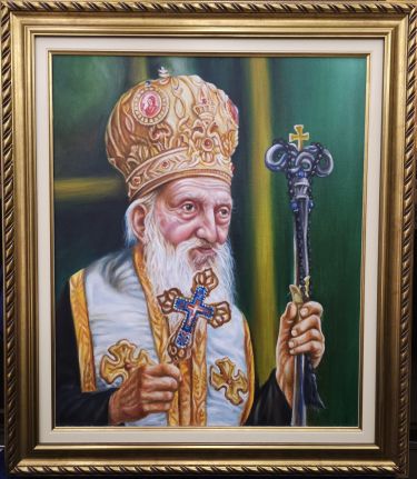 Patrijarh Pavle by Aleksandar Krstic