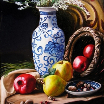 APPLE & VASE