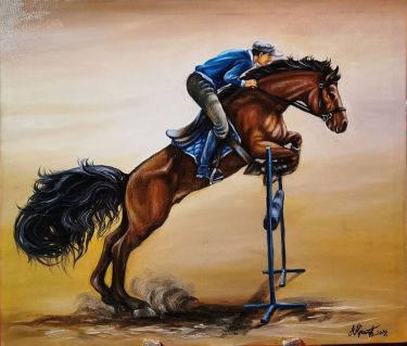 Horseman by Aleksandar Krstic