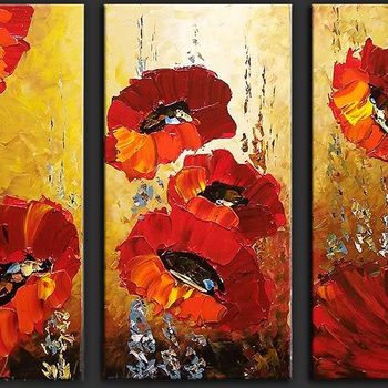 Flowers (triptych)