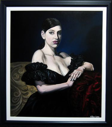 PORTRAIT OF UNKNOWN GIRL by Aleksandar Krstic