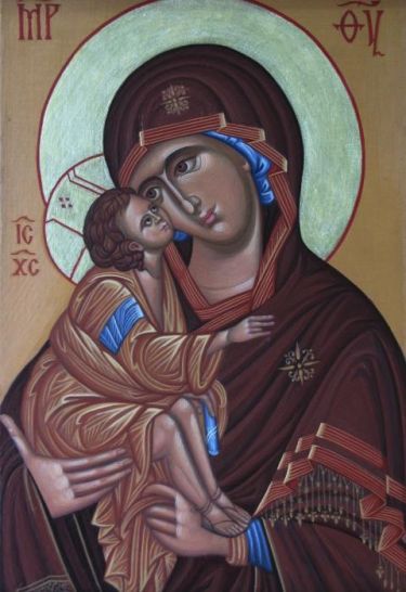 Madona with Christ,  by Jevtić Ljiljana